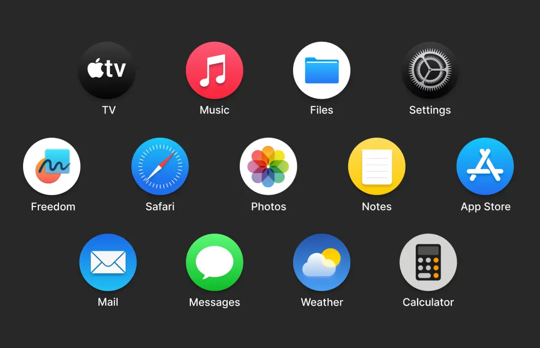 Spatial UI Icon Pack (for Apple Vision Pro)